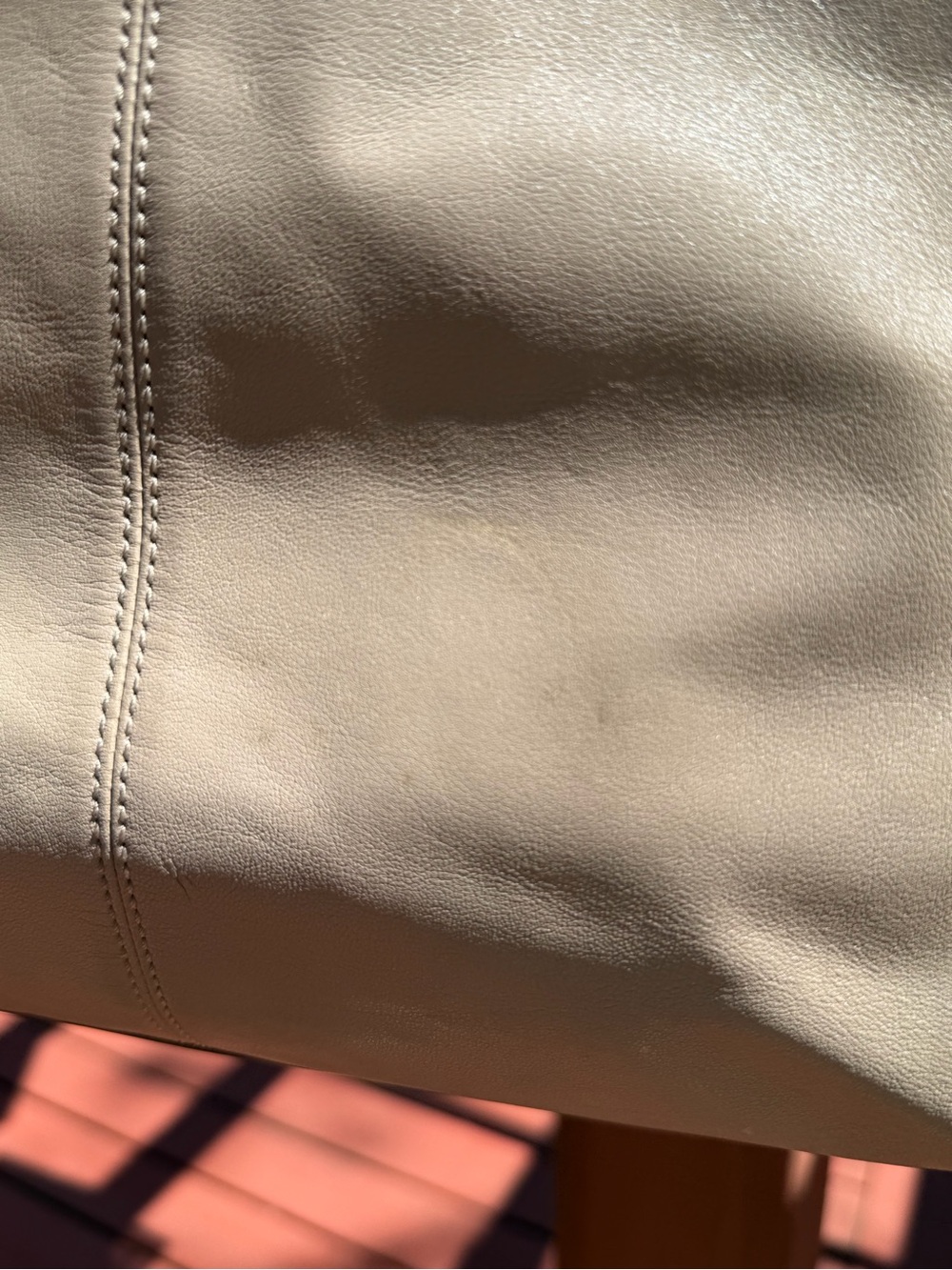 LOW START COACH Vintage Laura Leather Tote w/ Embossed Front Includes 2 Hang tag - Picture 12 of 15
